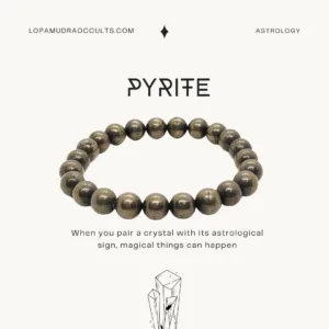 Energized Pyrite Natural Bracelet