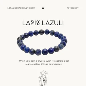 Energized Lapis Lazuli Natural Bracelet