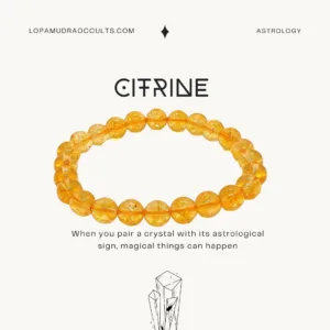 Energized Citrine Natural Bracelet